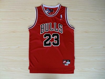 Maillot De Basket Chicago Bulls Michael Jordan 23Eyed Engrener Fan Version Rouge